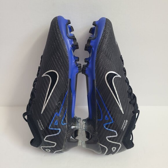 Nike Zoom Mercurial Vapor 15 Elite FG Soccer Cleats DJ4978-040 Size 5 Black main image 4